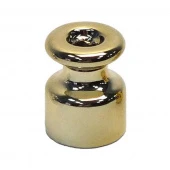 Кабельный изолятор Grande Metallic темное золото, ИКМТЗ1924 Edisel