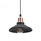 Лофт светильник подвесной PL4 BK/RC E27, черный, Б0037438 Эра