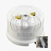 Розетка RJ11 телефонная двойная, королевская кобра, B1-301-12 BIRONI