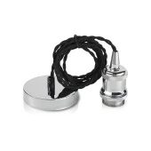 Лофт светильник подвесной с кольцом #003, хром, 056-601 SUN-LUMEN