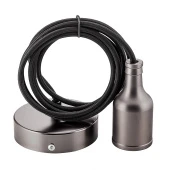 Лофт светильник подвесной #033, черный матовый, 056-632 SUN-LUMEN