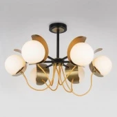 Потолочная люстра в стиле лофт Amato, 70110/6 черный ЕВРОСВЕТ