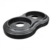 Рамка 2 местная, венге, GE70832-36 МезонинЪ, серия Аврора