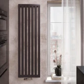 Дизайнерский радиатор Piazza 40 - 1400 Mandarino, алюминий