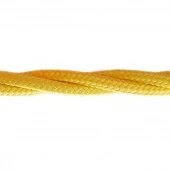 Ретро кабель (50м) 4*0.75 желтый, термостойкий, ПВОнг Подольсккабель