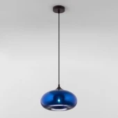 Подвесной светильник в стиле лофт York, 50166/1 синий ЕВРОСВЕТ