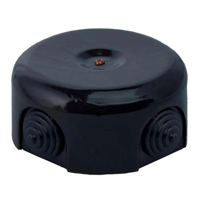 Распаечная коробка D90 черный RR-09008 Retrika Распаечная коробка D90 черный RR-09008 Retrika