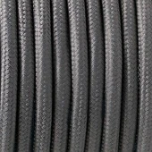 Ретро кабель электрический 2*0.75, серый, Cab.M03 Merlotti cavi