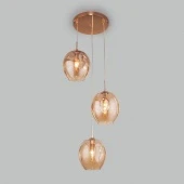 Подвесной светильник в стиле лофт Mill, 50195/3 золото ЕВРОСВЕТ