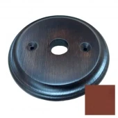 Рамка для распределительной коробки 1 местная, восьмерка, коричневый, 259-К (KM) Lindas