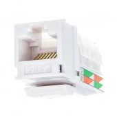 Механизм розетки компьютерной RJ-45 кат. 5е, белый, 856100 LK Studio