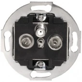 Механизм розетки TV+FM+SAT, 885400-1, LK Studio Vintage, проходной