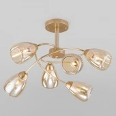 Потолочная люстра в стиле лофт Noemi, 30168/6 матовое золото ЕВРОСВЕТ