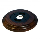 Рамка деревянная 1 местная Colony, темный дуб, лак, RСD-01003 Retrika