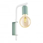 Лофт бра Adri-P, зеленый, белый, 49118 Eglo