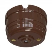 Потолочная база, круглая на 1, какао, GE30811-70 МезонинЪ (розетка потолочная)