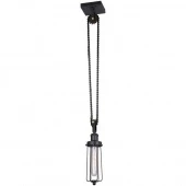 Лофт светильник подвесной, черный, LSP-9626 Lussole