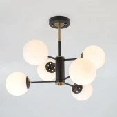 Потолочный светильник в стиле лофт Austin, 70091/6 черный ЕВРОСВЕТ