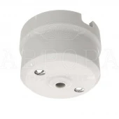 Потолочная база, круглая на 1, белый, GE70812-01 МезонинЪ (розетка потолочная)