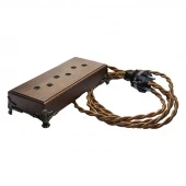 Ретро удлинитель Albero без заземления, темный дуб, GE70333-26 ТМ МезонинЪ, 2 м.