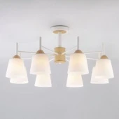 Потолочный светильник в стиле лофт Fresco, 70085/8 белый ЕВРОСВЕТ