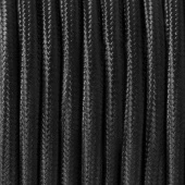 Ретро кабель электрический 2*0.75, черный, Cab.M04 Merlotti cavi