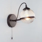 Настенный светильник в стиле лофт Livia, 70081/1 черный ЕВРОСВЕТ