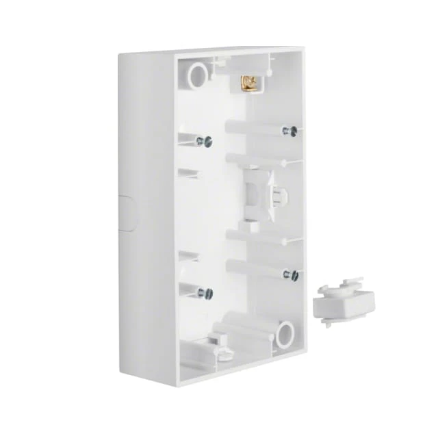 Коробка для наружного монтажа 2 местная, полярная белизна, матовый, 10421909 Berker, серия B.3 Коробка для наружного монтажа 2 местная, полярная белизна, матовый, 10421909 Berker, серия B.3