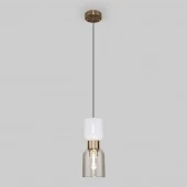 Подвесной светильник в стиле лофт Tandem, 50118/1 латунь ЕВРОСВЕТ