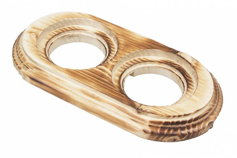 Рамка 2 местная, русский лес, овал, BF1-620-19 BIRONI Рамка 2 местная, русский лес, овал, BF1-620-19 BIRONI