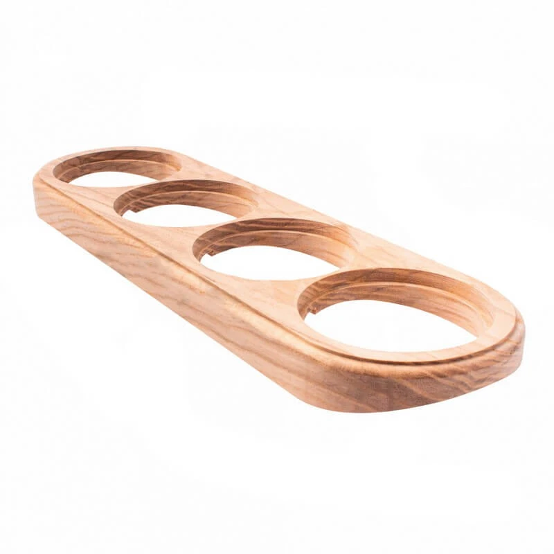 Накладка на бревно 220 мм. 4 местная, ясень натуральный, ОМРС4-220 DecoWood Накладка на бревно 220 мм. 4 местная, ясень натуральный, ОМРС4-220 DecoWood