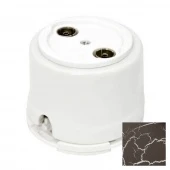 Ретро розетка ТВ, черный мрамор, OP.TV.BLM (KM) Salvador