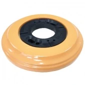 Рамка с пластиковой вставкой 1 местная, восьмерка, золотистая охра, 251-ЗО (KM) Lindas