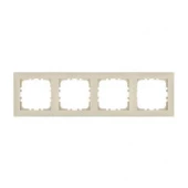 Дизайнерская рамка 4 местная, бежевый, 864401-1 LK Studio, серия LK60