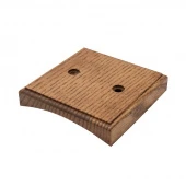 Накладка на бревно 320 мм. 1 местная, ясень в масле, ОММ1-320 DecoWood