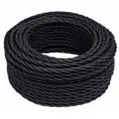 Кабель информационный 2*0.2, черный, B1-427-73 BIRONI