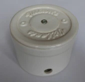 Распаечная коробка фарфоровая D80, белый, 2110001 Villaris-loft