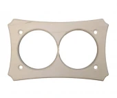 Накладка на бревно 200 мм. 2 местная, береза натуральная, НВФ200-2 DecoWood