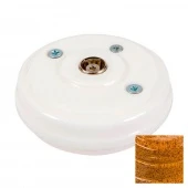 Ретро розетка телевизионная без подъемной рамки, Art-Giallo, GE70321-43К (KM) ТМ МезонинЪ