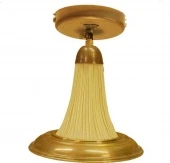 Светильник потолочный №52/2 малый латунь НПБ04-40-520/52 ГусевЪ