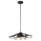 Лофт светильник подвесной Пескара, коричневый, LSP-9662 Lussole