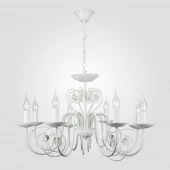 Люстра в стиле лофт Tomas, 60018/8 белый с золотом ЕВРОСВЕТ