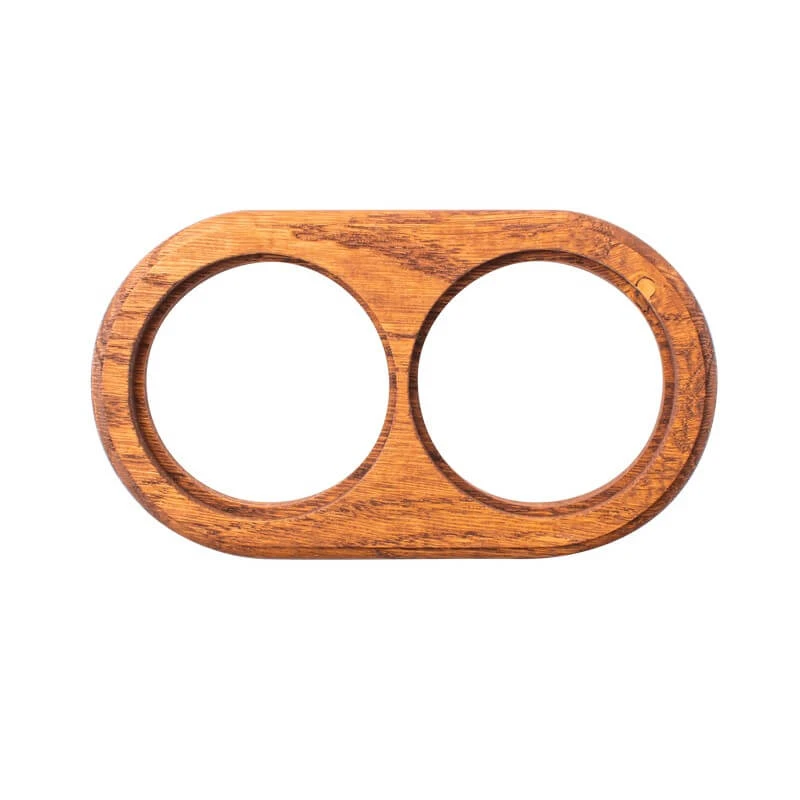 Накладка на бревно 220 мм. 2 местная, ясень в масле, ОМРСМ2-220 DecoWood Накладка на бревно 220 мм. 2 местная, ясень в масле, ОМРСМ2-220 DecoWood