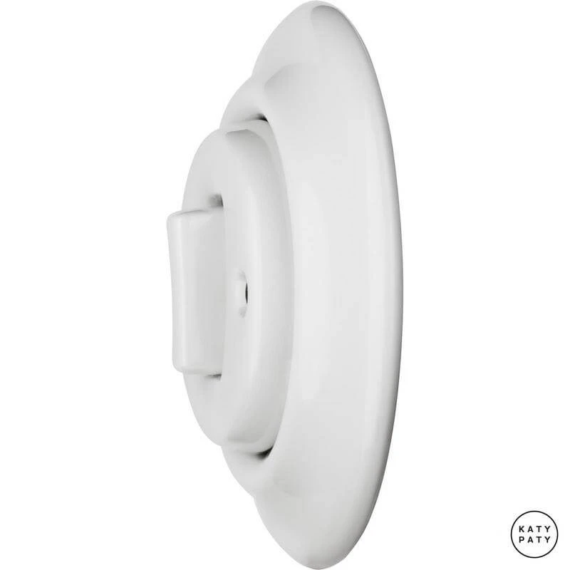 Ретро выключатель белый глянцевый ALGSlds Katy Paty диммер для ламп накаливания Ретро выключатель белый глянцевый ALGSlds Katy Paty диммер для ламп накаливания