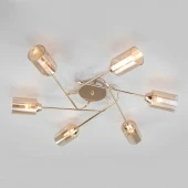 Потолочная люстра в стиле лофт Motive, 30167/6 золото ЕВРОСВЕТ
