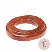 Рамка на бревно D260 мм. 1 местная, овал, вишня НО11ВШ260 Salvador