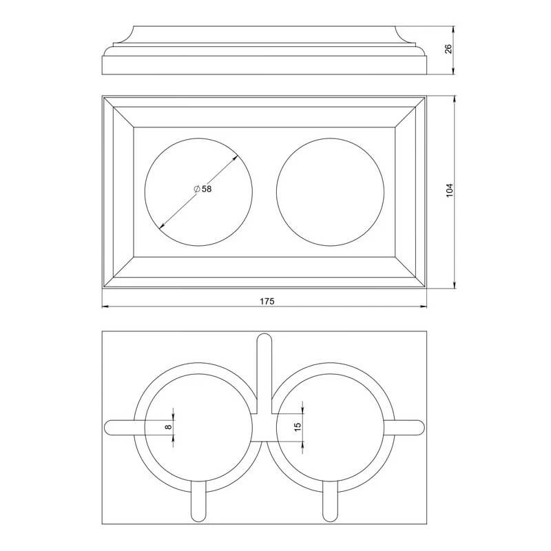 Рамка Престиж 2 местная, белая, GE70707-01 ТМ МезонинЪ Рамка Престиж 2 местная, белая, GE70707-01 ТМ МезонинЪ