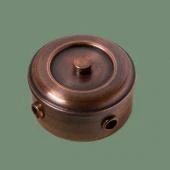 Распаечная коробка D80, Роматти, темная медь, (трубка D16) RD34-80-16 Romatti