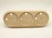 Подложка 3 местная, овал, "натурал" PE3NAT Petrucci
