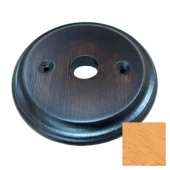 Рамка для распределительной коробки 1 местная, восьмерка, бук тонированный, 25961 (KM) Lindas